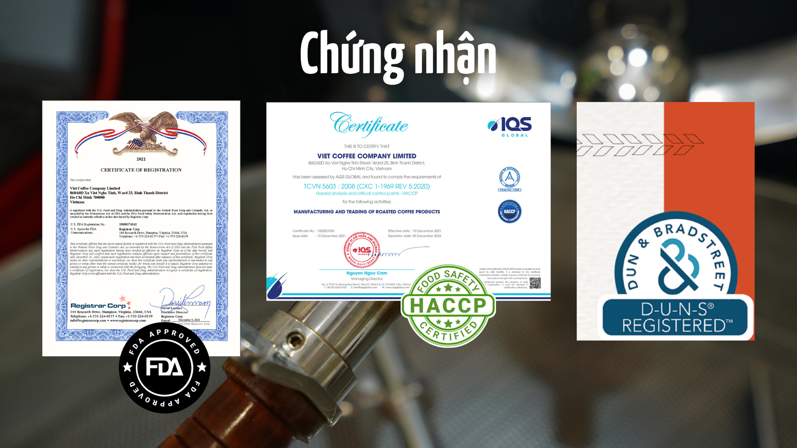 CHỨNG NHẬN
