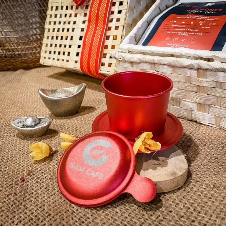 PHIN CÀ PHÊ NHÔM CAO CẤP GAIA CAFÉ
