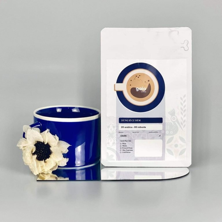 CÀ PHÊ HẠT GAIA CAFÉ LIMITED EDITION – DŨNG SĨ CÚ ĐÊM – 250g