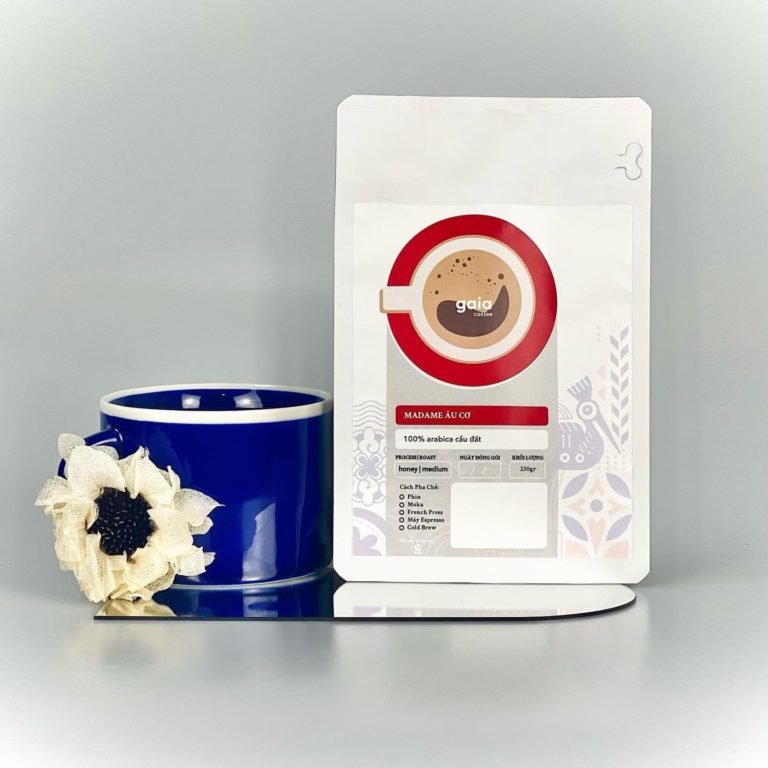 CÀ PHÊ HẠT GAIA CAFÉ LIMITED EDITION – MADAME ÂU CƠ – 250g