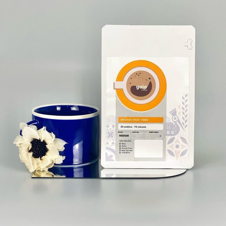 CÀ PHÊ HẠT GAIA CAFÉ LIMITED EDITION – HOA HẬU THÂN THIỆN – 250g