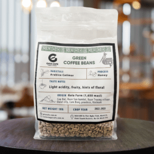 SPECIALTY ARABICA CATIMOR GREEN COFFEE BEANS - HONEY PROCESS - 1KG