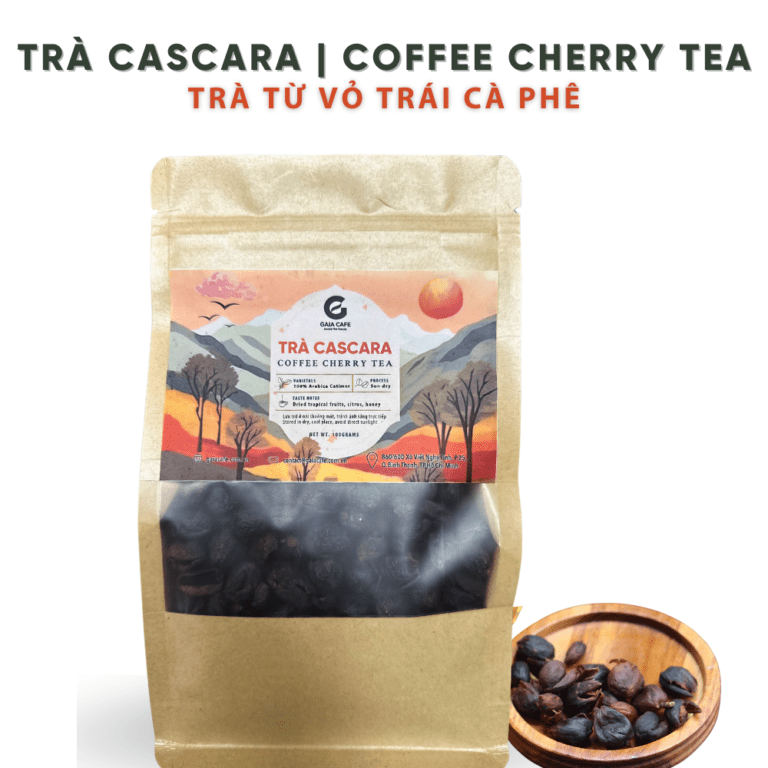 Trà Cascara – Trà Từ Vỏ Trái Cà Phê – 100gram