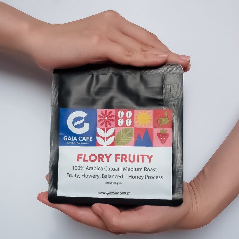 Flory Fruity – CÀ PHÊ HẠT ARABICA ĐẶC SẢN VIỆT NAM (100G)