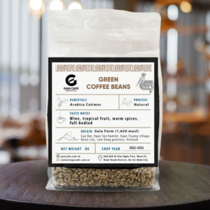 SPECIALTY ARABICA YELLOW BOURBON GREEN COFFEE BEANS - NATURAL PROCESS - 1KG